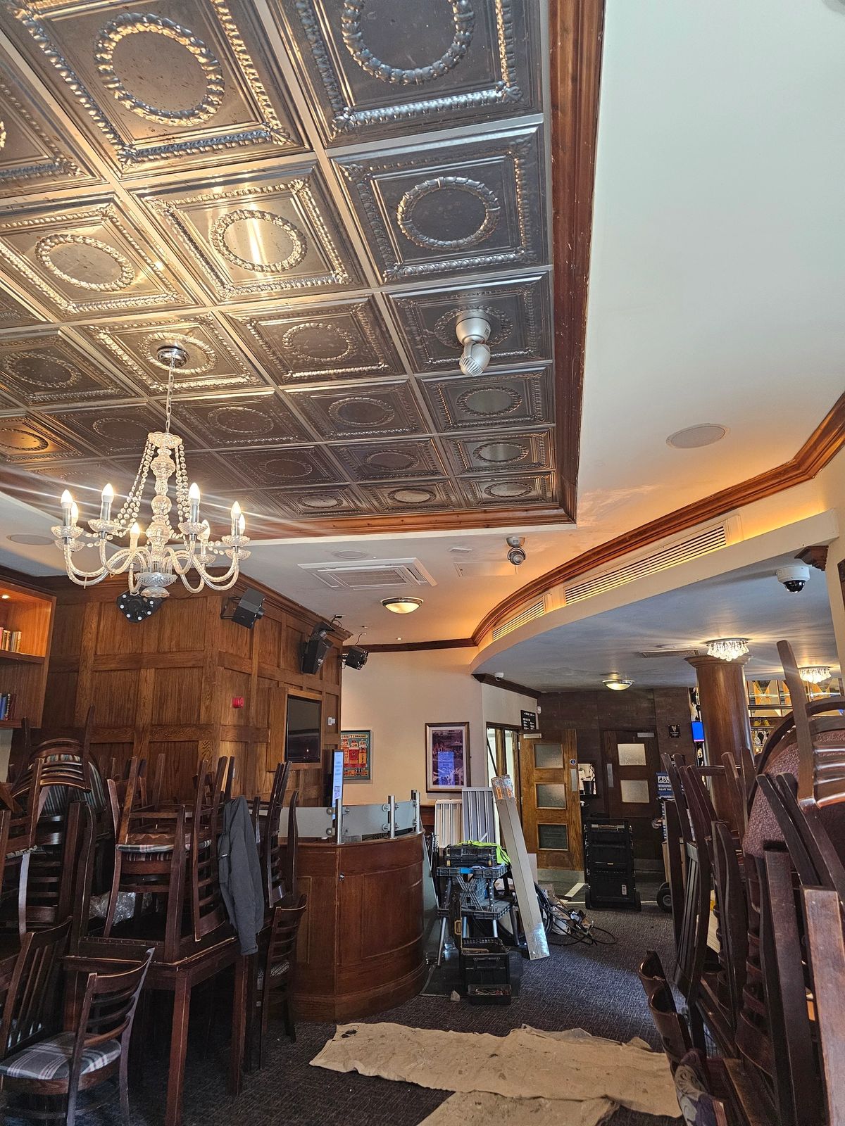 Commercial decorating project