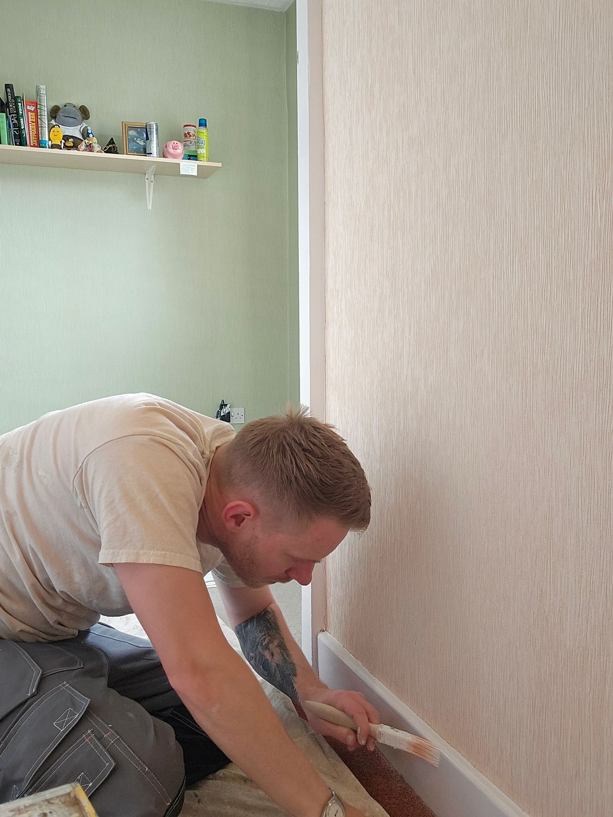 Interior painting project