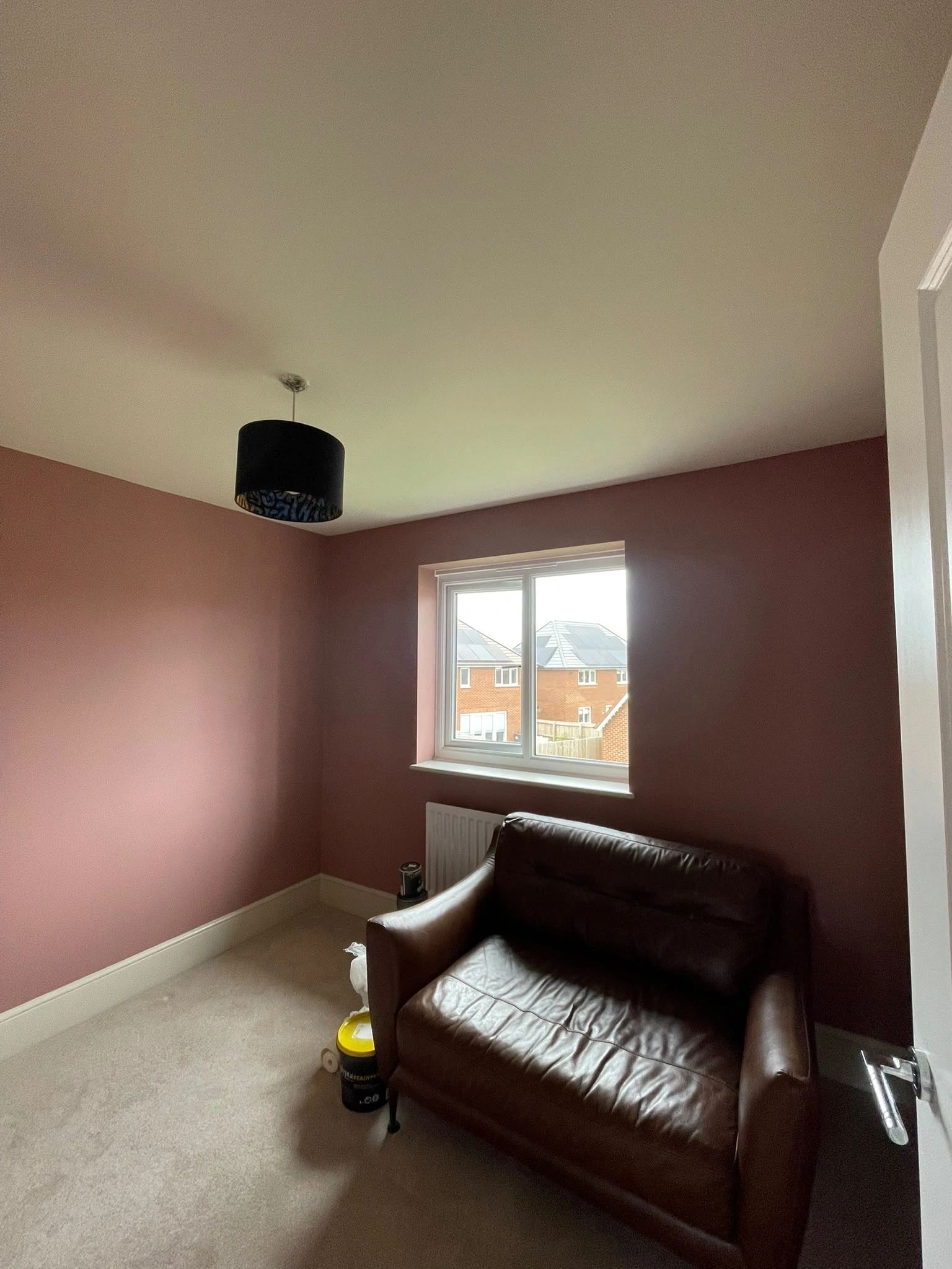 Freshly decorated modern room